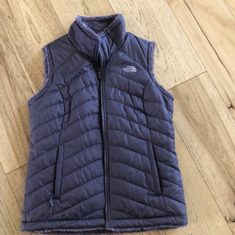 Women’s mossbud swirl reversible vest